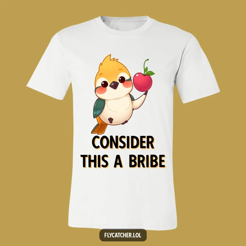 Funny Flycatcher Berry Gift T-Shirt - Kind Bird Apparel, Hilarious Funny Gift